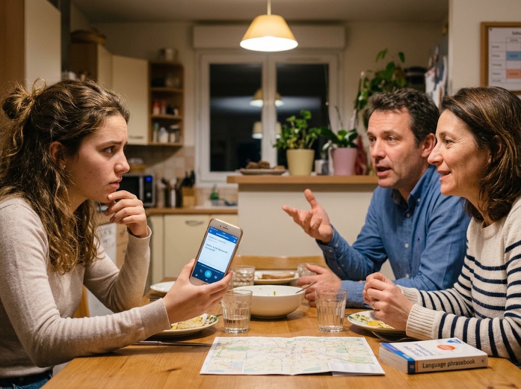 cours anglais pour fille au pair